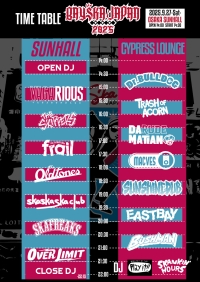 9月27日(土)に心斎橋SUNHALL"BAYSKA JAPAN 2025"【タイムテーブル発表⏰】